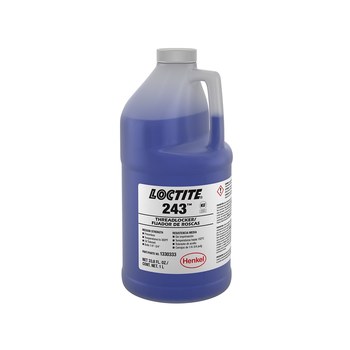 Loctite 243 Blue Threadlocker IDH:1330333, Medium Strength, 1 L