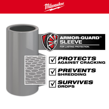 Milwaukee SHOCKWAVE Impact Duty 49-66-7811 6 Point 13/16 in Lug Nut Wheel Socket - High Strength Forged Steel - 1/2 in Drive - 1.220 in Length - 76694