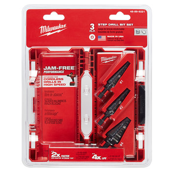 Milwaukee step best sale drill set