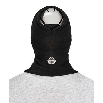 Ergodyne N-Ferno 6893ZI Black Universal Fleece Cold Weather Balaclava Hood - 720476-16893