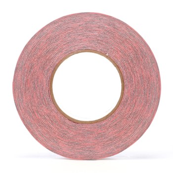 3M 469 Red Double Coated Double Sided Tape, 2 Wide x 60 Yard Roll 