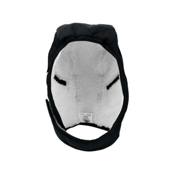 Global Glove Bullhead Safety Black Universal Polyester Cold Weather Head Liner - 2-Point Strap Type - Hook & Loop - 816679-01960