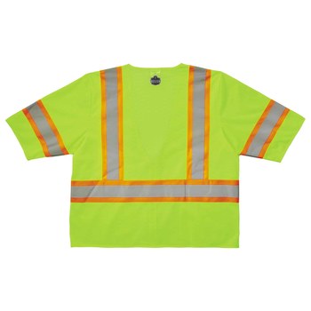 Ergodyne Glowear High-Visibility Vest 8330Z 22185 - Size Large/XL - High-Visibility Lime