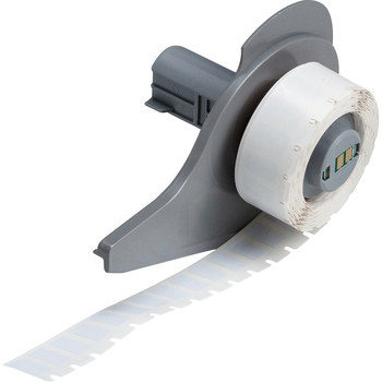 Picture of Brady White Polyester Thermal Transfer M71-6-473 Die-Cut Thermal Transfer Printer Label Roll (Main product image)