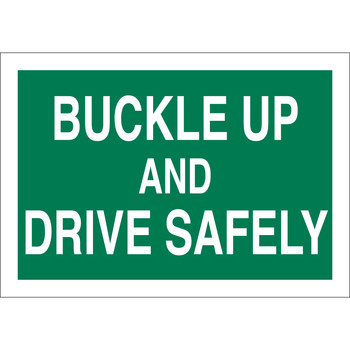 Picture of Brady B-120 Fiberglass Reinforced Polyester Rectangle Green English Stop Signs, Traffic Control Signs & Banners Sign part number 70230 (Main product image)