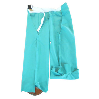 Picture of Chicago Protective Apparel Green Medium FR Cotton Attached Hip Heat-Resistant Chaps (Main product image)