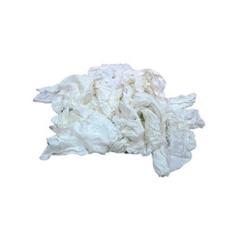 Picture of Adenna 457-50 White Cotton / Jersey 50 lb Reclaimed Rag (Main product image)