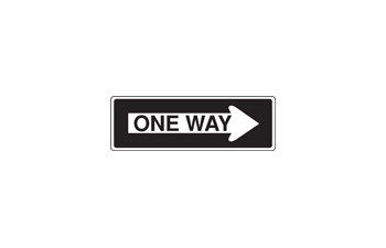 Picture of Brady Aluminum Rectangle White English Stop Signs, Traffic Control Signs & Banners Sign part number 103715 (Main product image)