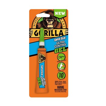 Gorilla Glue Ultra Control Super Glue 6802502, 15 g Tube