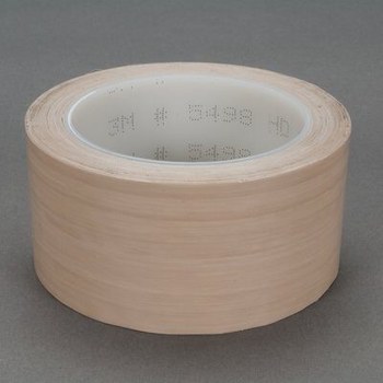 3M 5498 Brown Slick Surface Tape - 14 in Width x 36 yd Length - 4.1 mil Thick - 17701