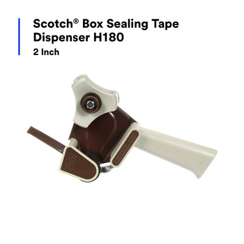 3M Scotch H180 Gray Handheld Tape Dispenser