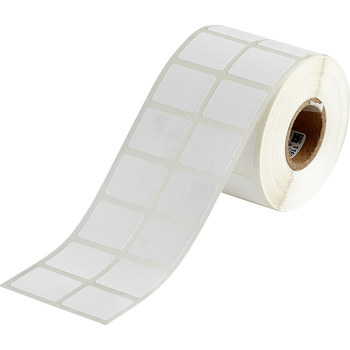 Picture of Brady White Polyester Thermal Transfer THT-140-488-1.5-SC Die-Cut Thermal Transfer Printer Label Roll (Main product image)