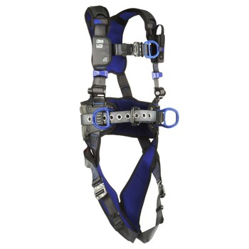 DBI-SALA ExoFit X300 Climbing, Construction, Positioning Body Harness 70007428447, Size Large, Gray - 16659