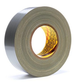 3M Scotch 7100085917 Silver Cloth Tape - 2 in Width x 60 yd Length - 11.7 mil Thick - 06971