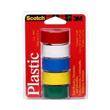 Picture of 3M Scotch 190T Colored Plastic Tape 50503 (Main product image)