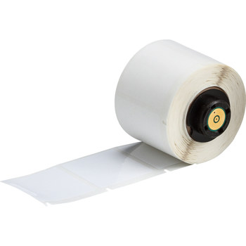 Picture of Brady White Polyester Thermal Transfer PTL-32-422 Die-Cut Thermal Transfer Printer Label Roll (Main product image)