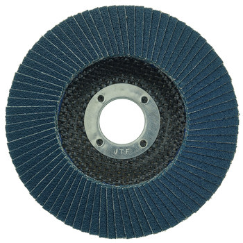 Weiler Wolverine Type 27 Flap Disc 31404 - Zirconium - 4-1/2 in - 80 - Medium