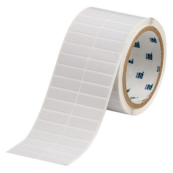 Picture of Brady White Polyimide Thermal Transfer THT-29-478-10 Die-Cut Thermal Transfer Printer Label Roll (Main product image)