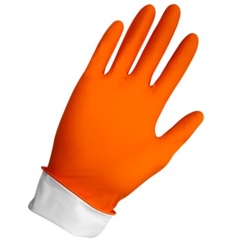 Picture of Global Glove Panther-Guard 775PF Orange XL Nitrile Powder Free Disposable Gloves (Main product image)