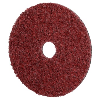 3M Scotch-Brite Non-Woven Precision Shaped Ceramic Surface Conditioning Disc - Center Hole Attachment - 5 in Diameter - 7/8 in Center Hole - 67234
