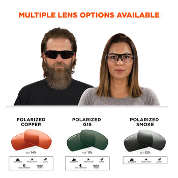 Ergodyne Skullerz Safety Glasses DAGR 52321 - Size Universal