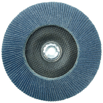Weiler Big Cat Type 27 Flap Disc 50844 - Zirconium - 7 in - 60 - Medium