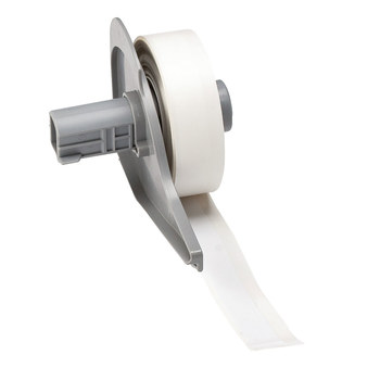 Picture of Brady White Indoor Nylon Thermal Transfer M71C-500-499 Continuous Thermal Transfer Printer Label Roll (Main product image)