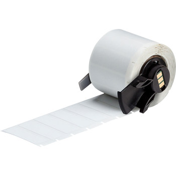 Picture of Brady White Polyvinylfluoride Thermal Transfer M6-29-437 Self-Extinguishing Wire & Cable Labels (Main product image)