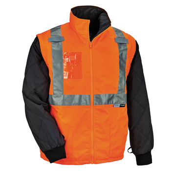 Ergodyne GloWear Cold Condition Jacket 8287 25514 - Size Large - Orange