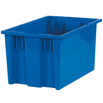 Picture of BINS110 Blue Plastic Stack & Nest Containers (Main product image)