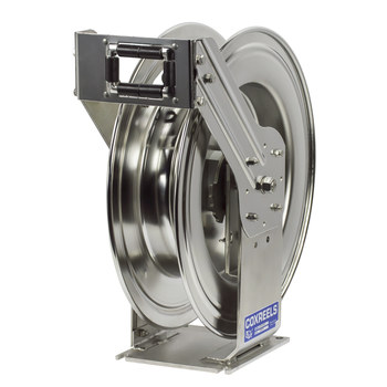 Picture of Coxreels TMPL-N-4100-SS T-SS Series 100 ft Electro-polish Stainless Steel Stainless Steel Hose Reel (Main product image)