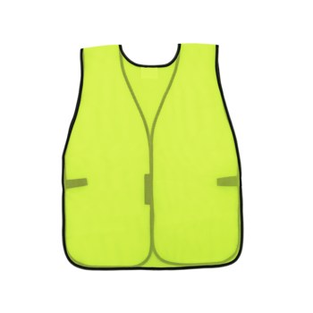 Global Glove FrogWear HV High-Visibility Safety Vest GLO-10-YG - Size Universal - High-Visibility Yellow/Green - 29327
