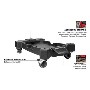 Milwaukee Vacuum Cart - 26.5 in - 0923-20