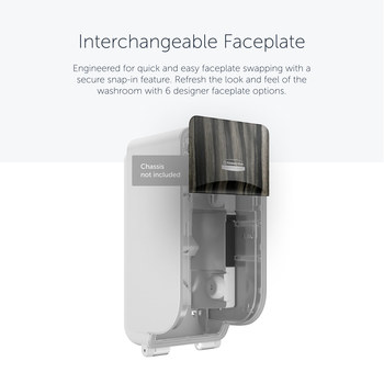 Kimberly-Clark Professional ICON White Marble Dispenser Faceplate - Pull Out by Hand Dispensing - 58831