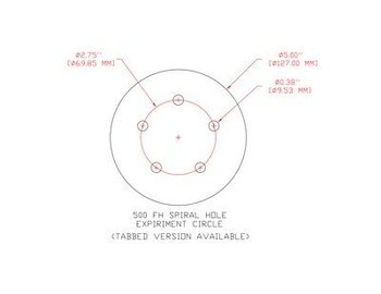 3M Cubitron II Stikit 732U 86830 PSA Disc - 5 in - 80 - Precision Shaped Ceramic