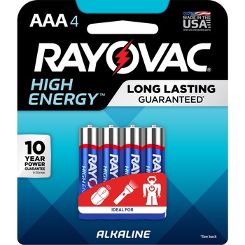Picture of Rayovac 824-4TK High Energy Battery (Main product image)