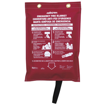 Sellstrom Emergency Blanket - 6 ft Width - 5 ft Length - 032738-01278