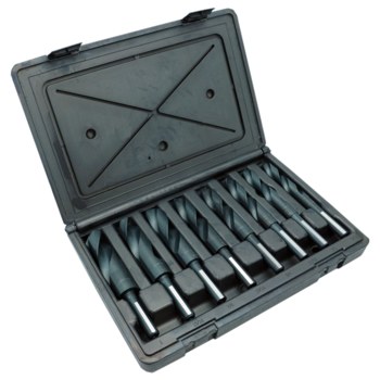 Picture of Chicago-Latrobe 190F 118° Right Hand Cut High-Speed Steel Reduced Shank Drill Set 69860 (Main product image)
