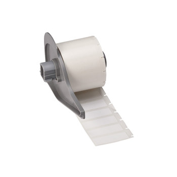 Picture of Brady White Nylon Thermal Transfer M71-29-499 Die-Cut Thermal Transfer Printer Label Roll (Main product image)