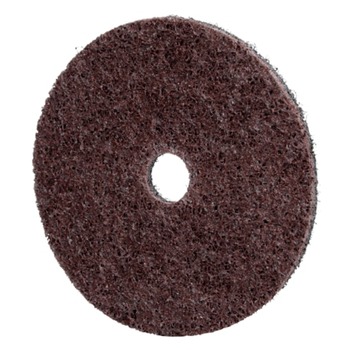 3M Scotch-Brite Non-Woven Precision Shaped Ceramic Surface Conditioning Disc - Center Hole Attachment - 4 in Diameter - 5/8 in Center Hole - 67227