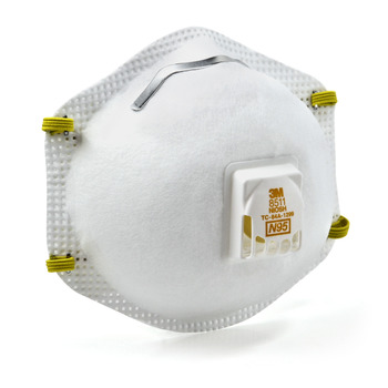 3M 8511 N95 Disposable Respirator | Molded Cup | R.S. Hughes