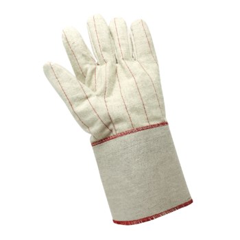 Global Glove C24GC Yellow Cotton Work Gloves - Straight Thumb