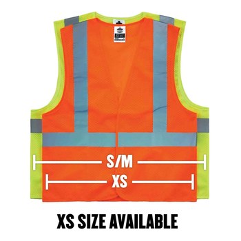 Ergodyne Glowear High-Visibility Vest 8205HL 20973 - Size Small/Medium - High-Visibility Lime