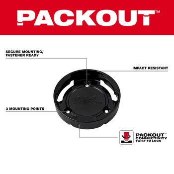 Milwaukee PACKOUT Twist to Lock Mount 48-22-8399 - 83020