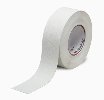 3M Safety-Walk 280 White Anti-Slip Tape - 1 in Width x 60 ft Length - 19315