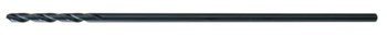 Chicago-Latrobe 912 1/8 in Heavy-Duty Aircraft Extension Drill 11100 - Right Hand Cut - Split 135° Point - Steam Oxide Finish - 12 in Overall Length - 1.625 in Spiral Flute - High-Speed Steel - Straight Shank