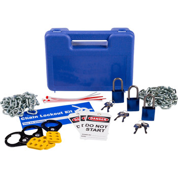 Brady Prinzing Lockout/Tagout Kit LK042B-BLUE | R.S. Hughes