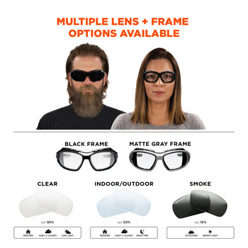 Ergodyne Skullerz Safety Glasses LOKI 56083 - Size Universal