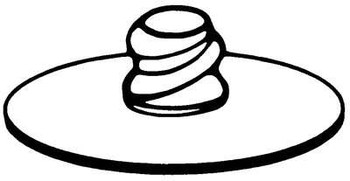 3M Cubitron II 987C Roloc TR Quick Change Disc 94957 - 2 in - Ceramic Precision-Shaped Grain - 60+