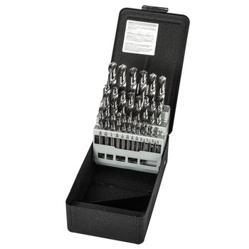 Picture of Precision Twist Drill 135° Right Hand Cut High-Speed Steel C29R40C Stub Length Drill Set 5995632 (Main product image)